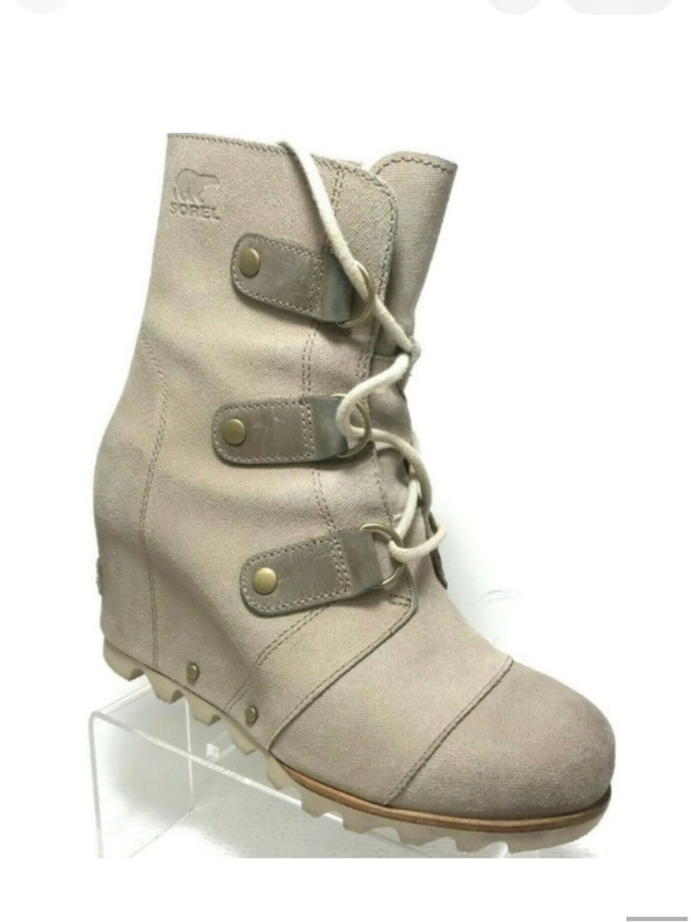 Sorel Joan of Arctic Wedge II Mid  Ankle Boots size 9
